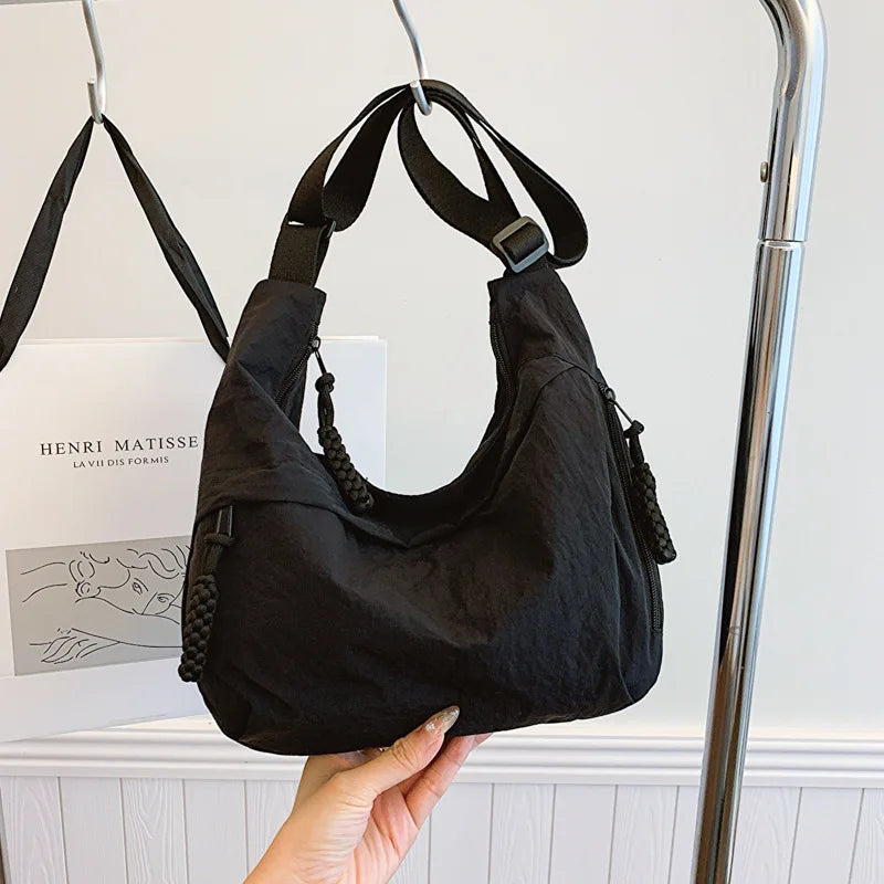 BBB9 Damen minimalistische Schultertasche Handtasche