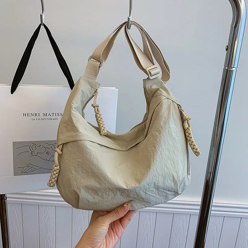 BBB9 Damen minimalistische Schultertasche Handtasche