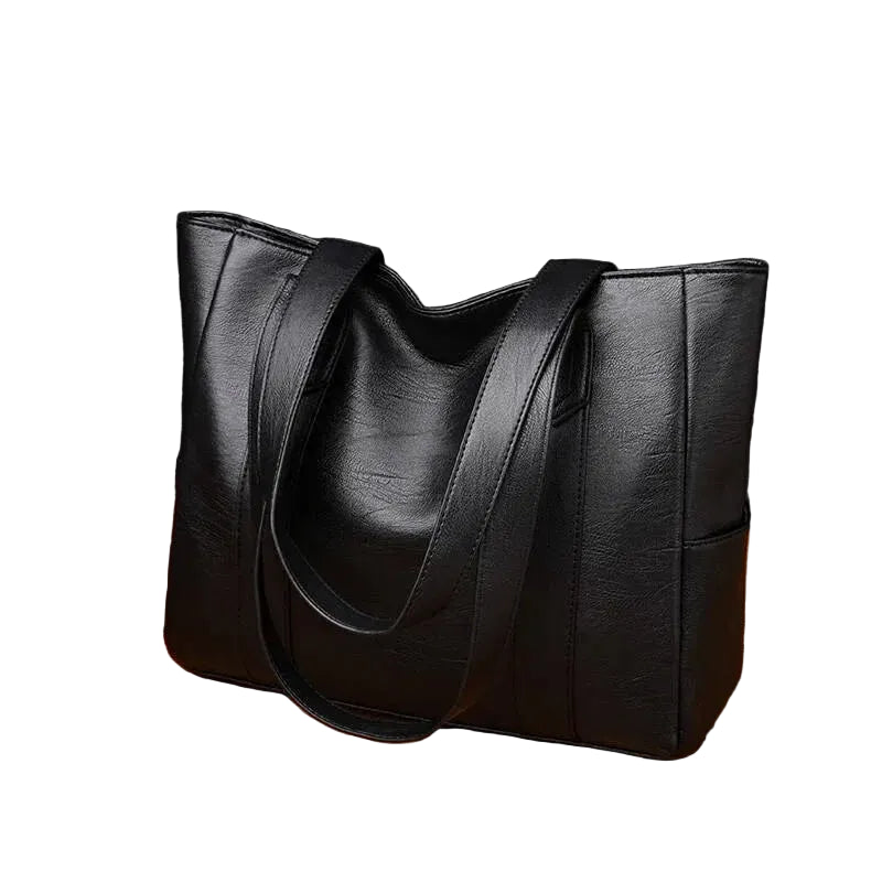 BBB3 Damen Tote Vintage Leder Handtasche groß